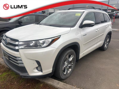 2017 Toyota Highlander Hybrid Limited Platinum