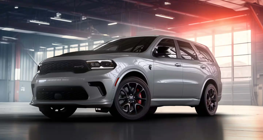 Dodge Durango SUV shown in modern indoor setting