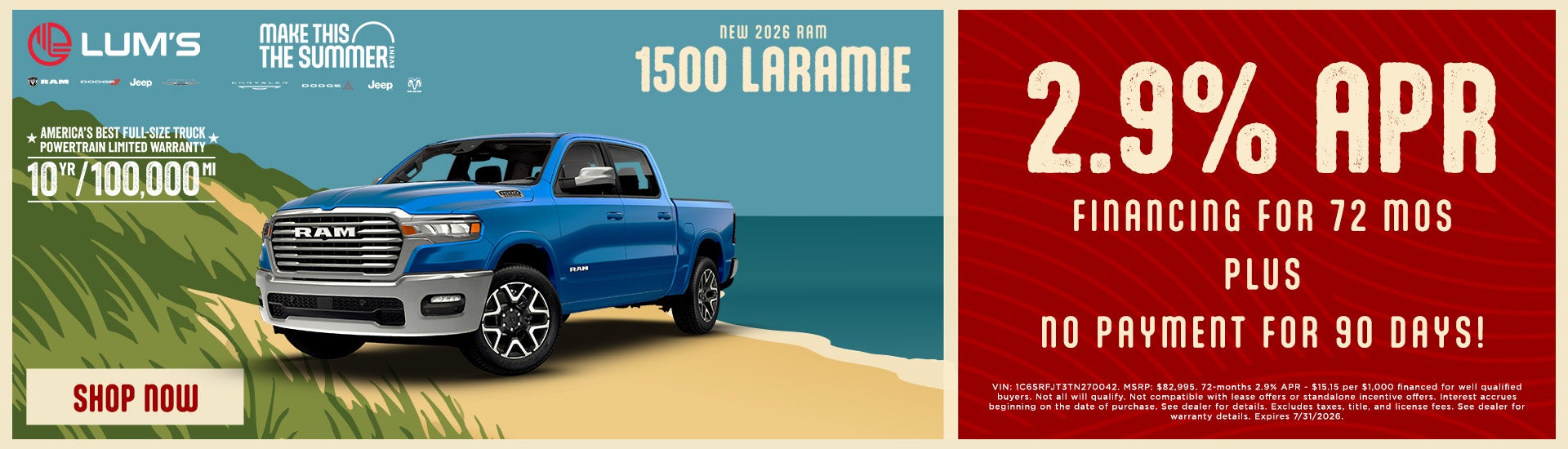 New 2026 RAM 1500 Laramie